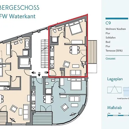 Apartment Waterkant - C9 *